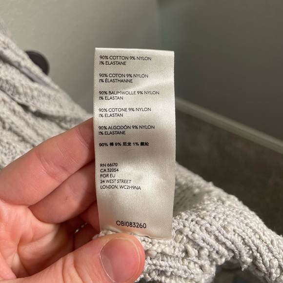 Free People Long Grey Cardi - Picture 3 of 6